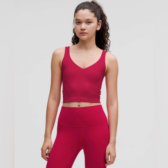 NWT Lululemon Align Tank Top A/B Cup in Passionate - Picture 1 of 3